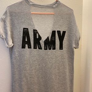 Army low cut shirt